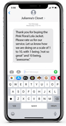 Survey Text Message Sample