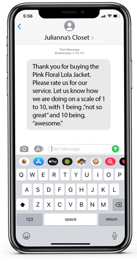 Survey Text Message Sample