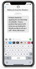 Recruiting Text Message Sample